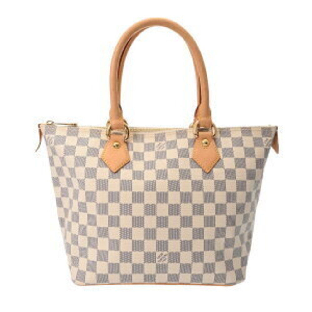 Louis Vuitton Damier Azur White Saleya White Canvas Handbag